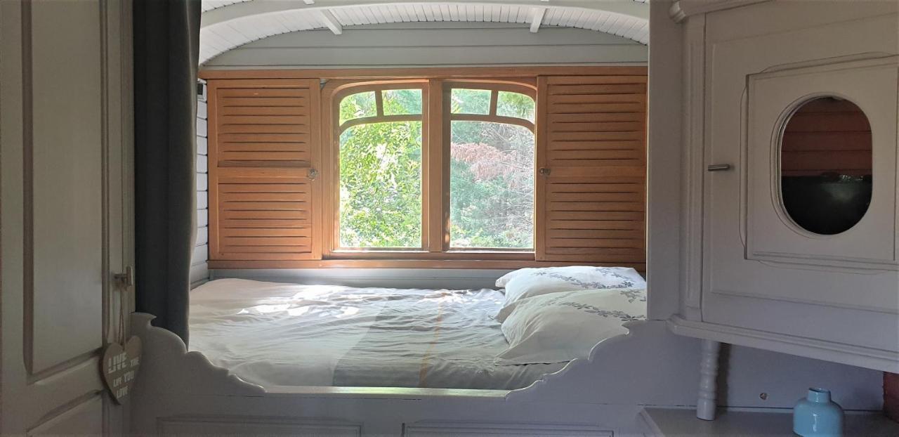 Roulotte En Bois Sud France Guest House Le Soler Ngoại thất bức ảnh