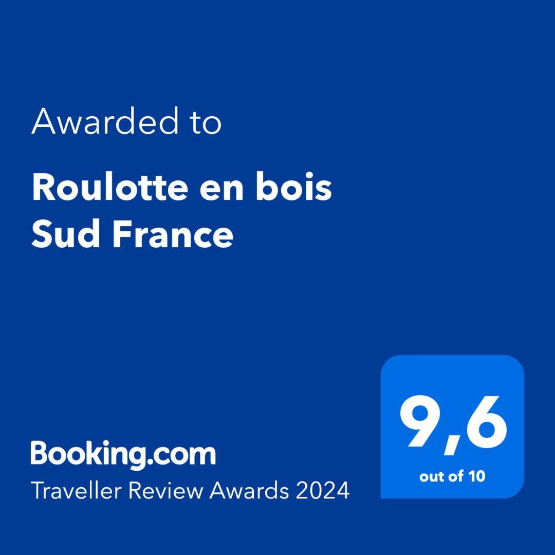 Roulotte En Bois Sud France Guest House Le Soler Ngoại thất bức ảnh